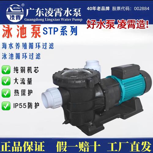 广东凌霄STP海水过滤循环泵 海水养殖与泳池SPA的可靠动力之选